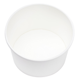 Wholesale 8 oz Eco-Friendly White Ice Cream Paper Cups (90.8mm) - 1,000 ct
